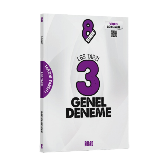 LGS 3 GENEL DENEME RETRO YAYINCILIK resmi