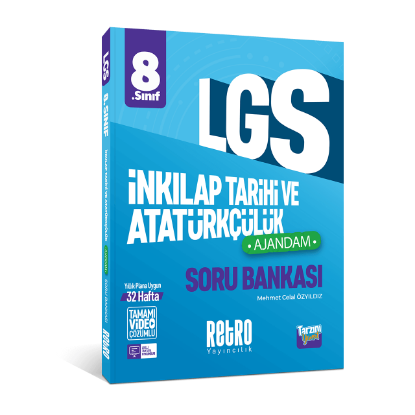 LGS 8.SINIF T.C. İNKILAP TARİHİ ve ATATÜRKÇÜLÜK AJANDAM SORU BANKASI resmi