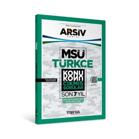 MSÜ Türkçe Konu Konu Çıkmış Sorular Son 7 yıl resmi